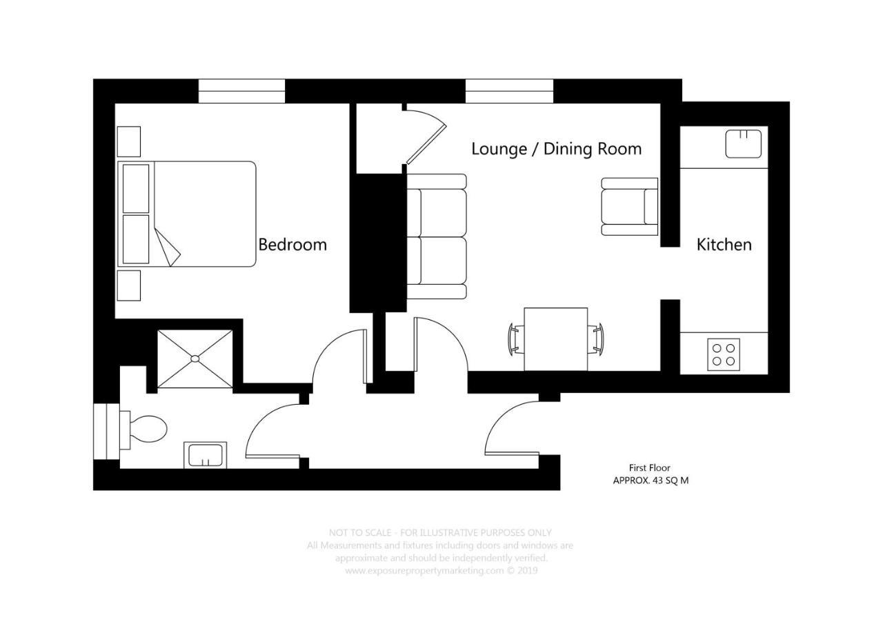 Fossgate Bridge Apartments 요크 외부 사진